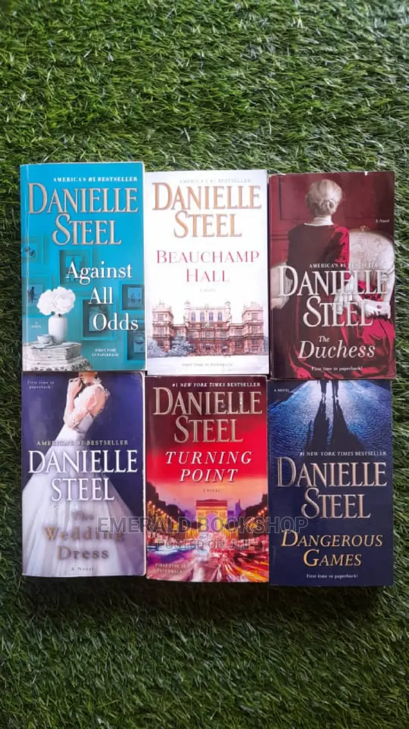 John Grisham, Danielle Steel and Dan Brown Books