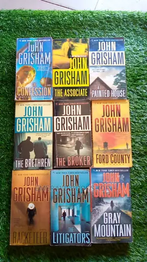 John Grisham, Danielle Steel and Dan Brown Books