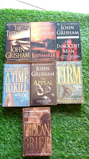 John Grisham, Danielle Steel and Dan Brown Books