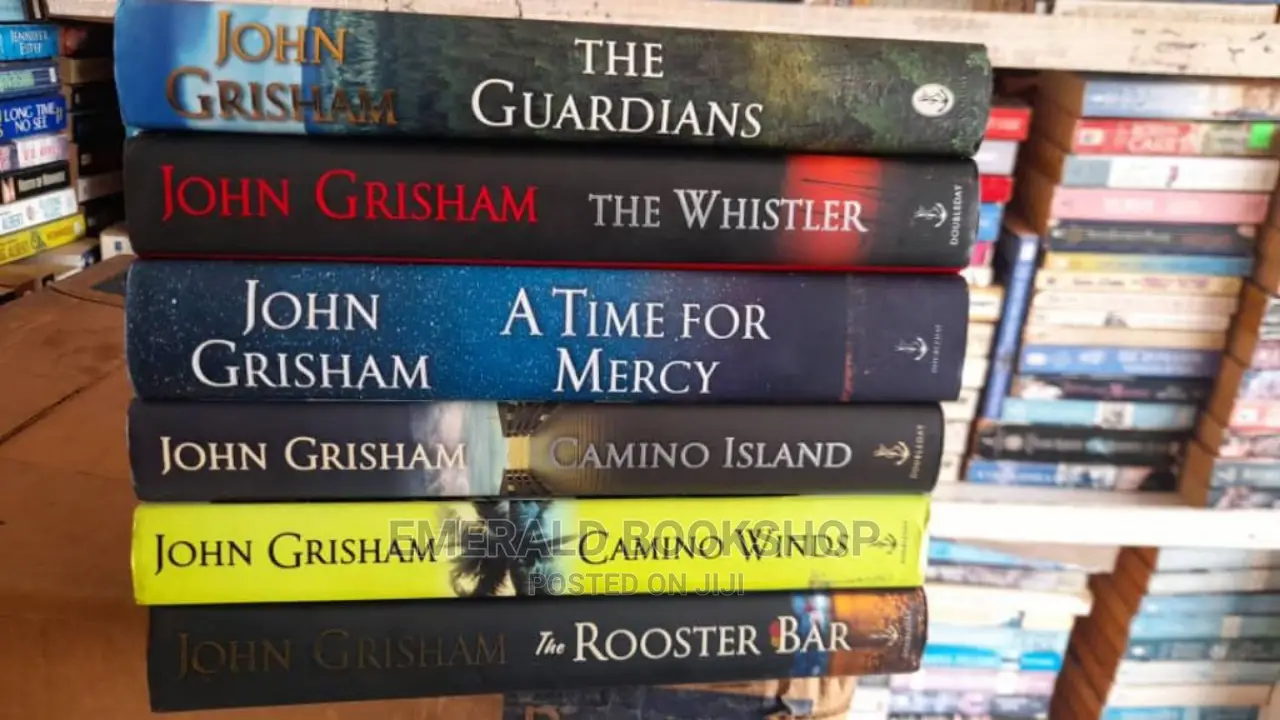 John Grisham, Danielle Steel and Dan Brown Books