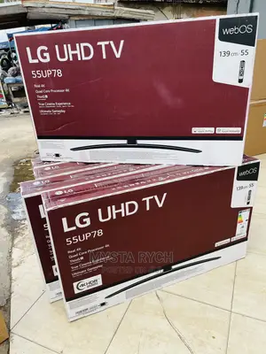 Europe Standard 55” LG UHD 4K Smart Satellite TV