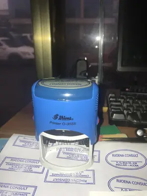 Oval Self Ink Stamp