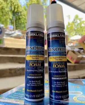 Kirkland Minoxidil Foam for Beard Growth Hairloss