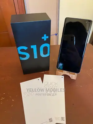 New Samsung Galaxy S10 Plus 128 GB Black