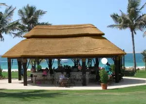 Beach Resort Hexagon Summer Hut