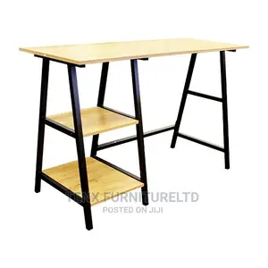COMPUTER DESK With Base Shelfs All Side