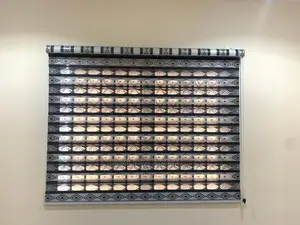 Black White Umbro Window Blinds