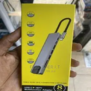 Type C DOCK STATION (OT-9591B) USB C Hub 8 in 1 Hub Adapter