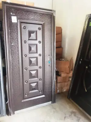 A Decent Standard Door With All Accessories