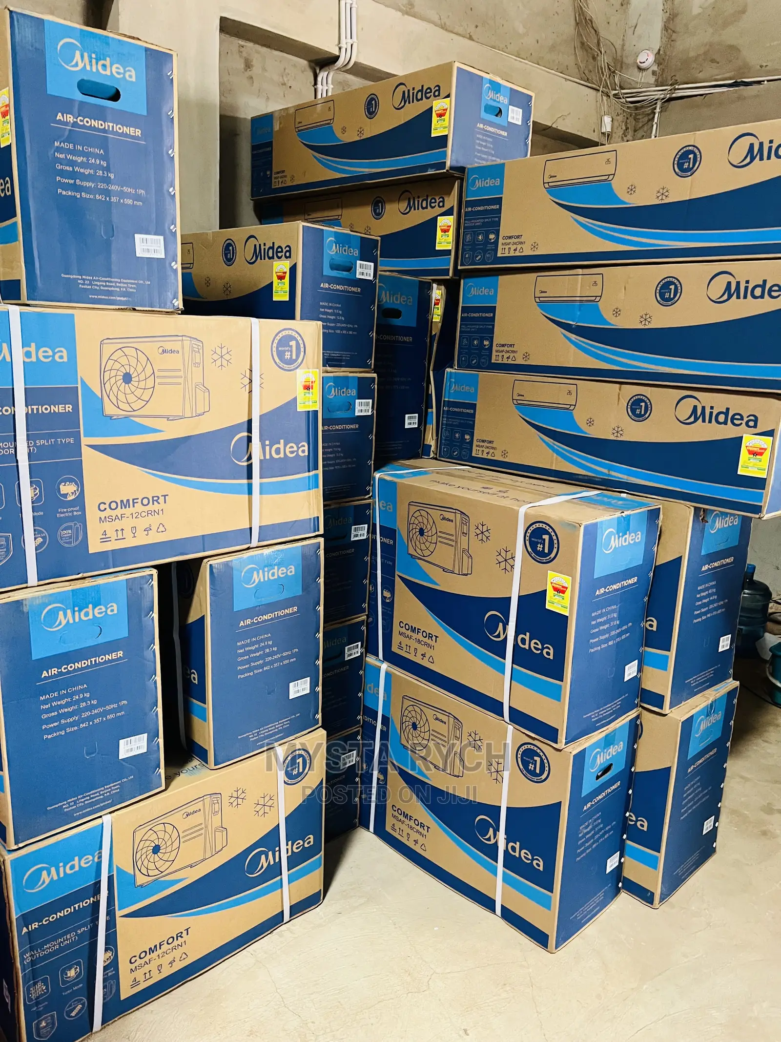 MIDEA Air Conditioners-R410 2022 New 1.5HP