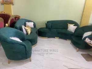 Great Green Sofa Set Available as Seen. Free Delivery 