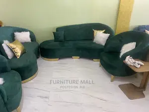 Great Green Sofa Set Available as Seen. Free Delivery 