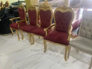 Golden Chairs Available as Seen. Free Delivery