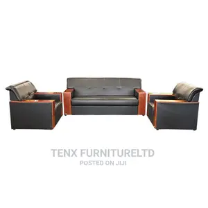 Sofa ( Office Sofa )Antartic- Leather 5 Seater