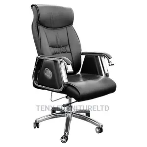Office Chair / Executive Chair With Leather and Steel