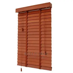 Brown Wooden Blinds