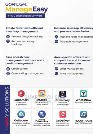 GOFRUGAL Manage Easy FMCG Distribution Software