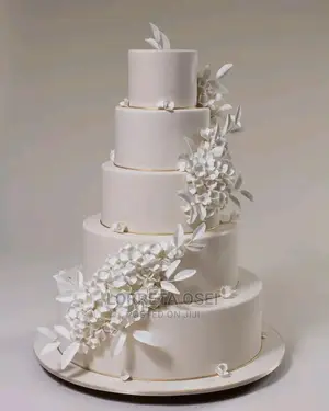 Five Tier Wedding Cake
