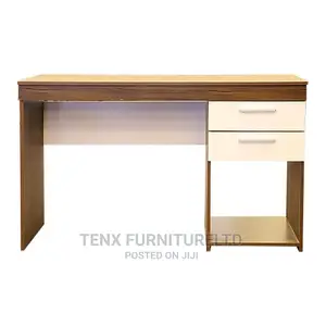OFFICE DESK ( Brown and White) Rectangular