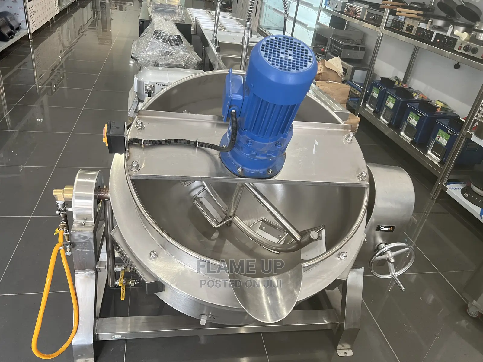 Automatic Tilting Cooking
