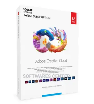Adobe CC All Apps, Plus 100gb,12-Month Subscription, PC/Mac