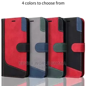 Splice Leather Flip Case for Samsung S22 S22+ S22ultra