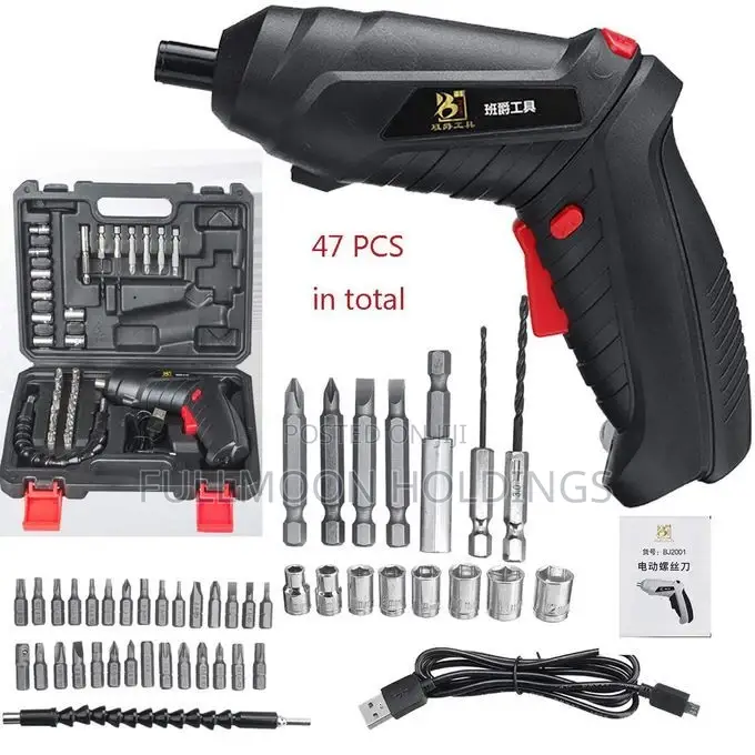 Electric Cordless Screwdriver Rechargeable