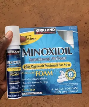 Kirkland Minoxidil Foam for Beard Baldness