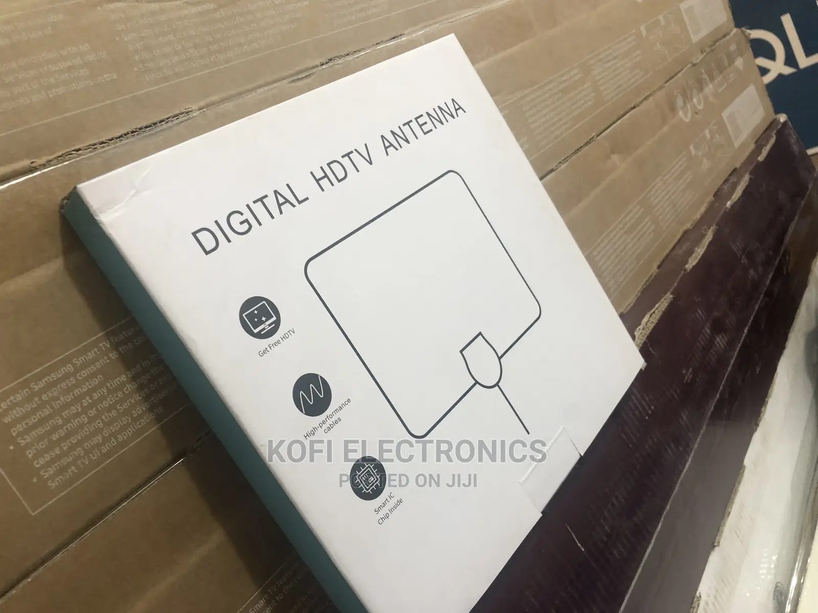 In Box Lightening Protection Indoor Digital Antenna