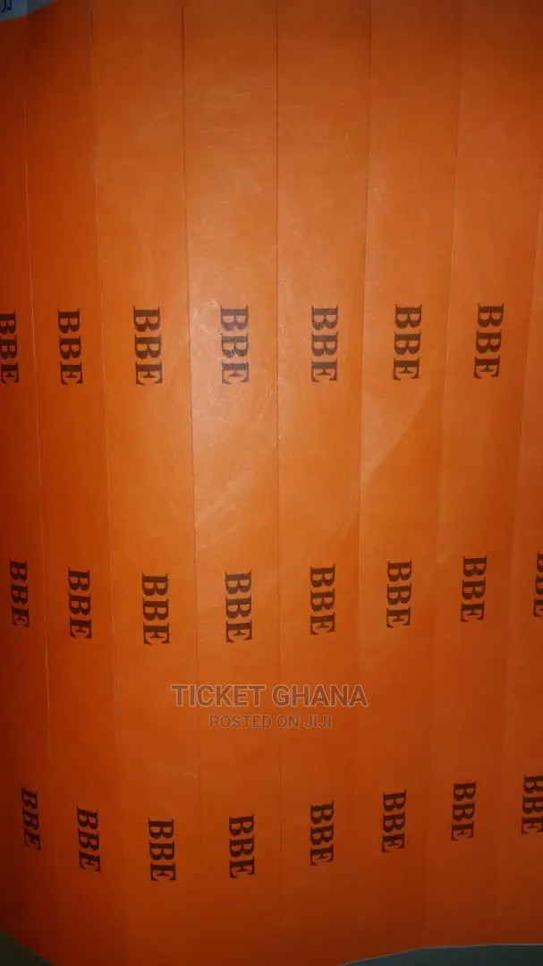 Event Ticket Wristband