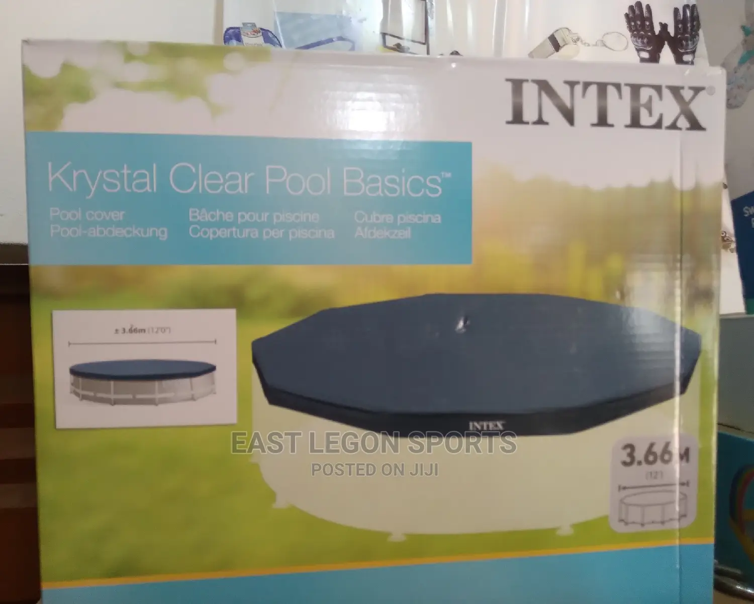 12ft Intex Pool Cover