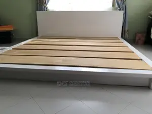 Flat Wooden Floor Bed