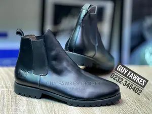 Mens Leather Chelsea Boot
