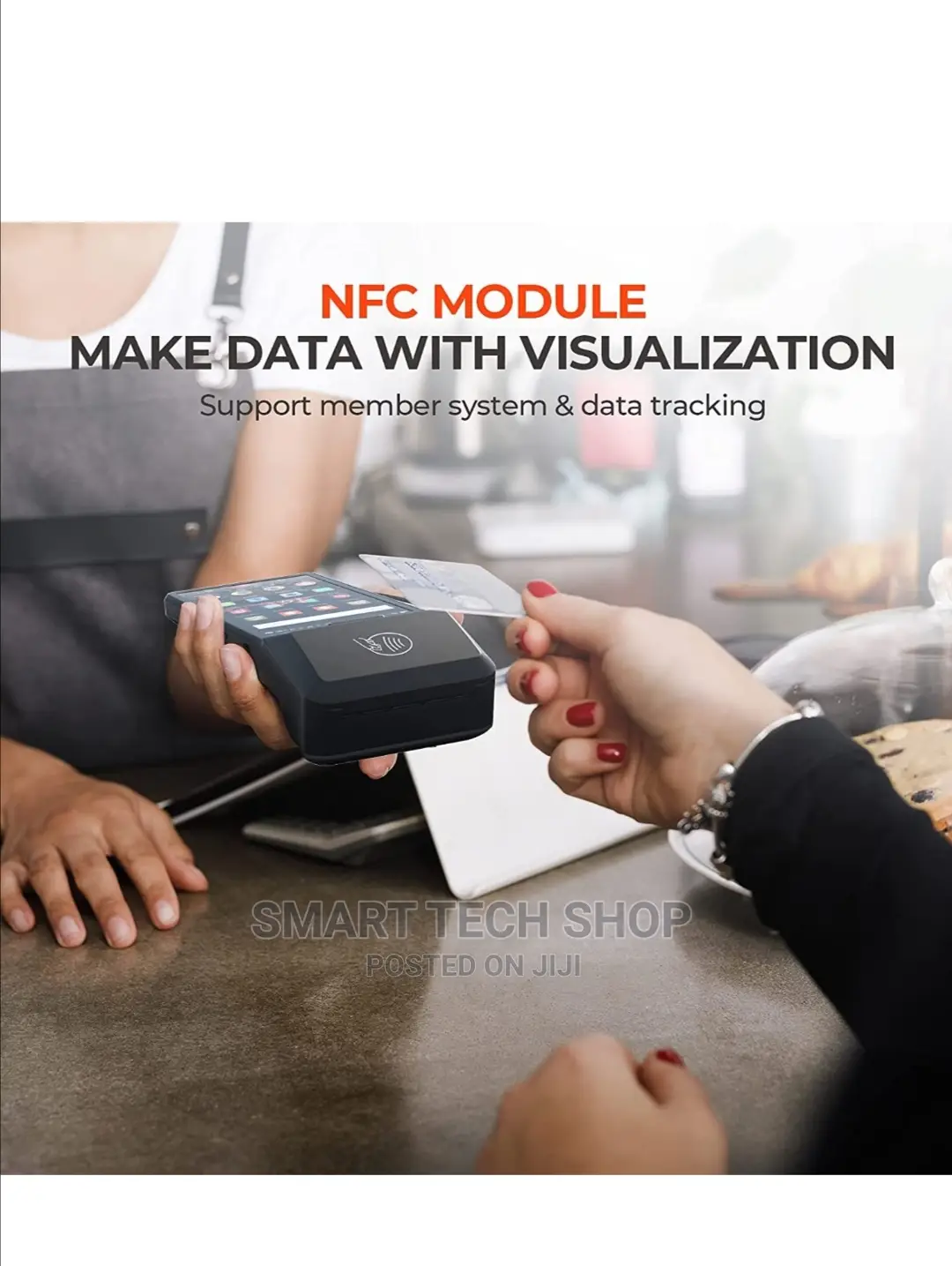 Android 10 Handheld Pos With Sim, 58mm Receipt Printer, 6"