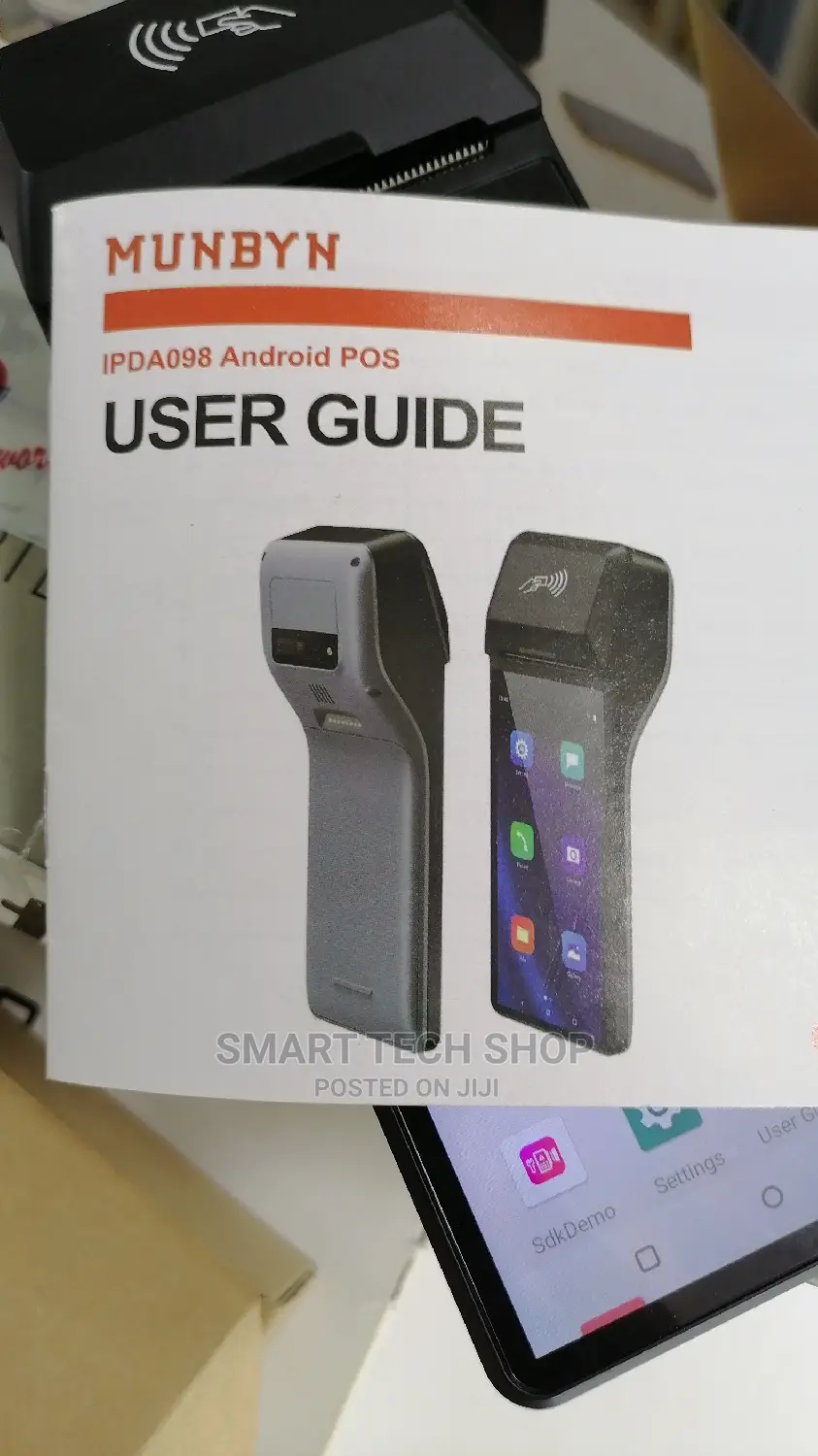 Android 10 Handheld Pos With Sim, 58mm Receipt Printer, 6"