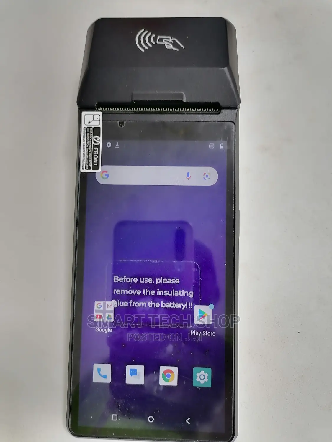 Android 10 Handheld Pos With Sim, 58mm Receipt Printer, 6"