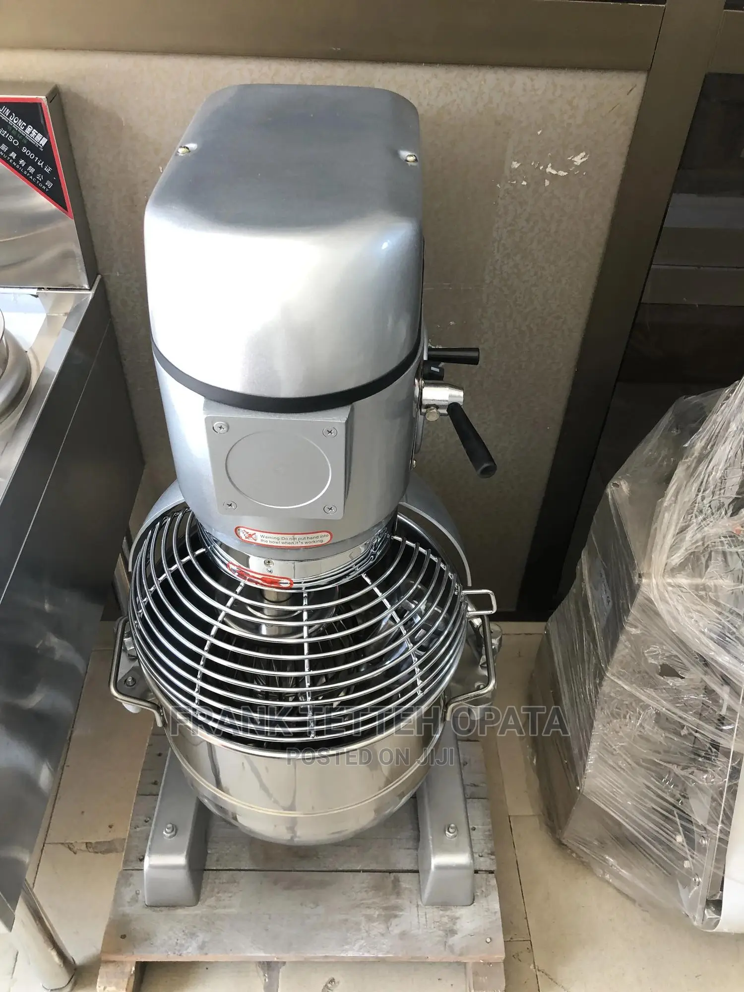 Multifunction Industrial Bakery Planetary Food Mixer