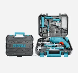 Total 115 Pieces Tool Set With 680W Hammer Impact Drill
