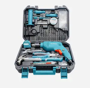 Total 115 Pieces Tool Set With 680W Hammer Impact Drill