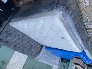 Kings 80x75 Bed With Mattress , Free Delivery