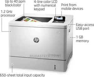 Ho Color Laserjet Enterprise M553 A4 Wireless Printer