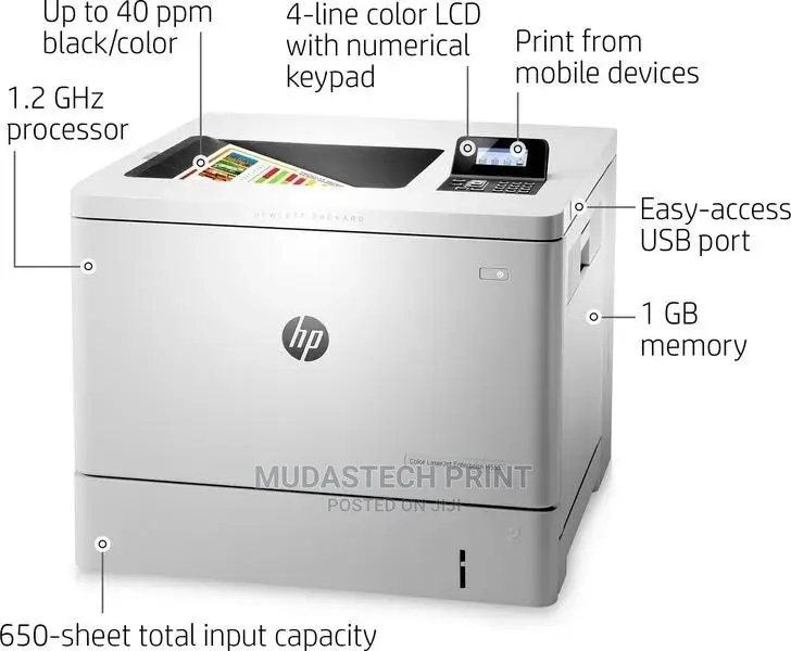 Ho Color Laserjet Enterprise M553 A4 Wireless Printer