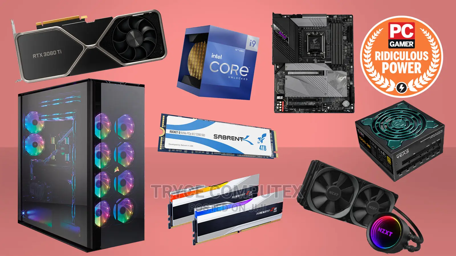 Computer Parts Component for Intel and Amd Ryzen Prebuilt