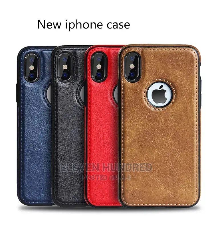 iPhone Xs Max/Xs/Xs/Xr Leather Case (All Colours)