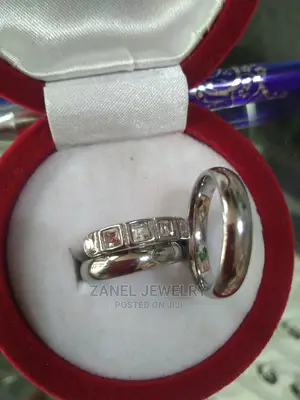 Titanium Silver Rings
