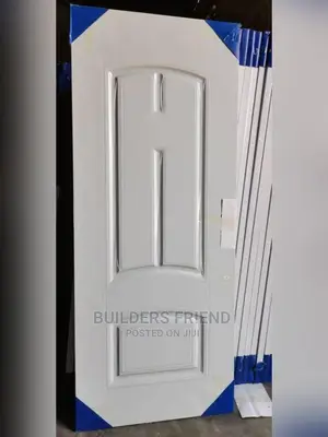 New Modernized Steel Plated Wooden Doors+Frame+Handles+7keys