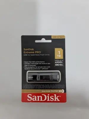 Sandisk 1TB Extreme PRO USB 3.2 Solid State Flash Drive