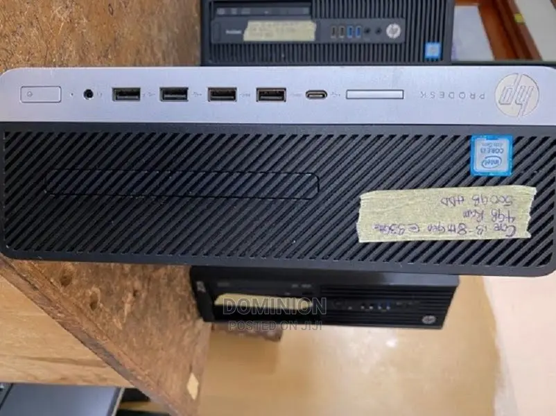 Desktop Computer HP ProDesk 600 G4 4GB Intel Core I3 500GB