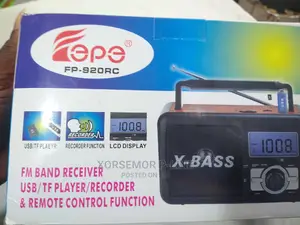 X- Bass Radio Fepe Fp-920rc