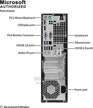 Desktop Computer HP 4GB Intel Core I5 500GB